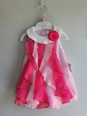 NWT Nursery Rhyme Baby Girls 6 Months (12-16 lbs.) Romper Pink